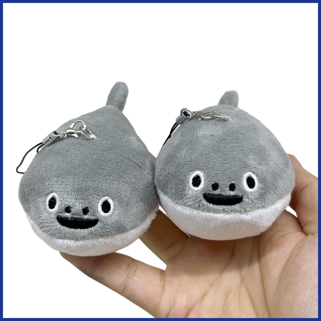 Cá Nhồi Bông Mềm Mại Có Âm Thanh Sacabambaspis Gắn Móc Khóa Giúp Thư Giãn Dễ Thương