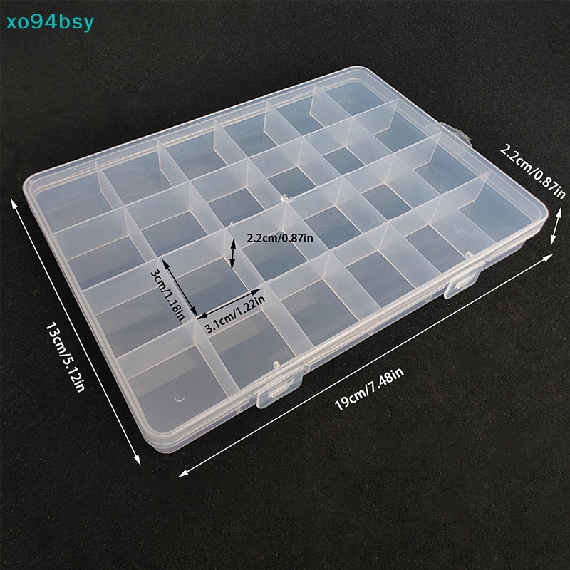Hộp Nhựa Đựng Trang Sức 24 Ngăn XO94BSY Tiện Dụng