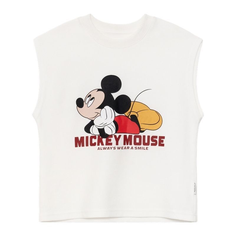 Yidanl Mới Áo Thun Không Tay 100% Cotton Cho Bé Trai