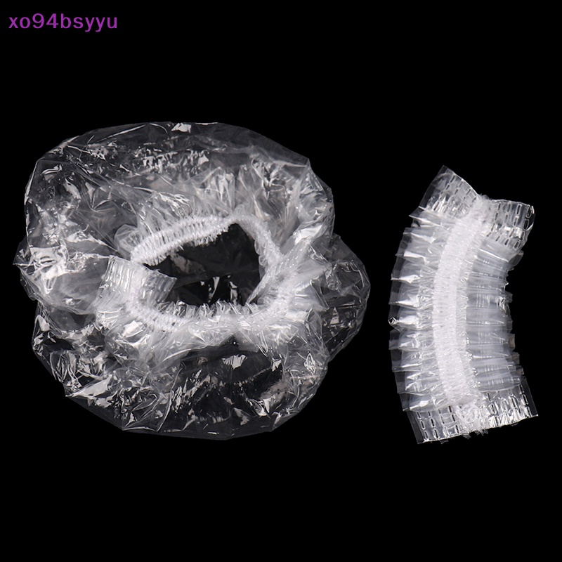 Set 100 Túi Bọc Tai Chống Thấm Nước Xo94Bsyu Tiện Dụng Khi Tắm / Nhuộm Tóc