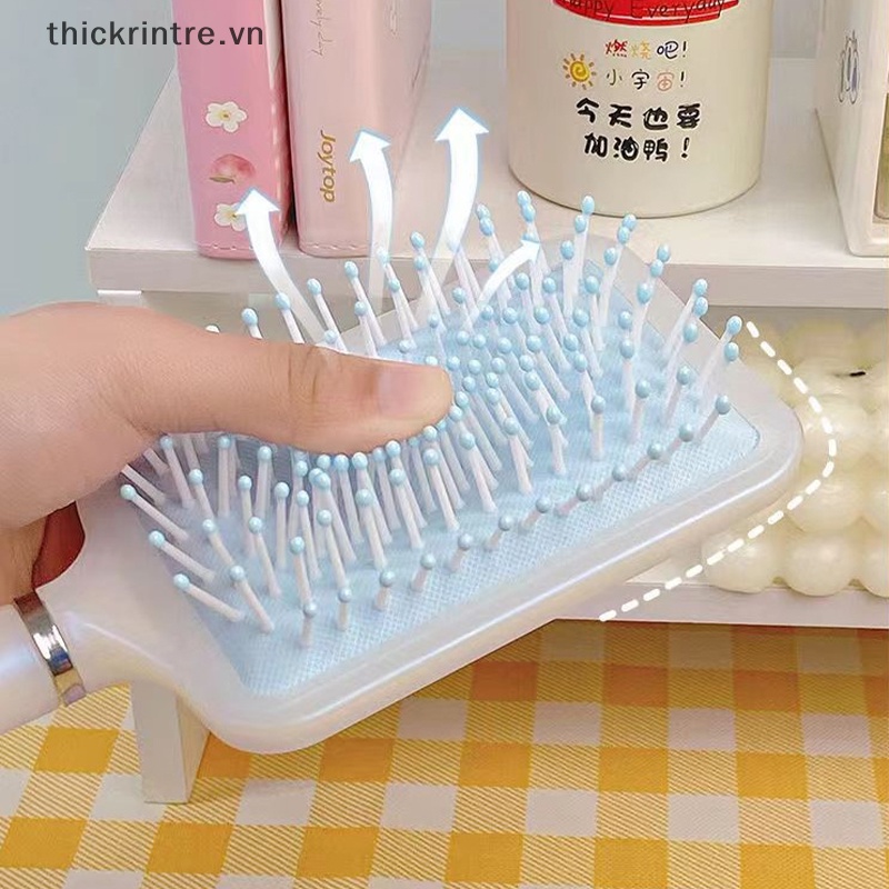 1 Lược Chải Tóc Mát Xa Da Đầu Răng Thưa Tiện Dụng Cho Salon