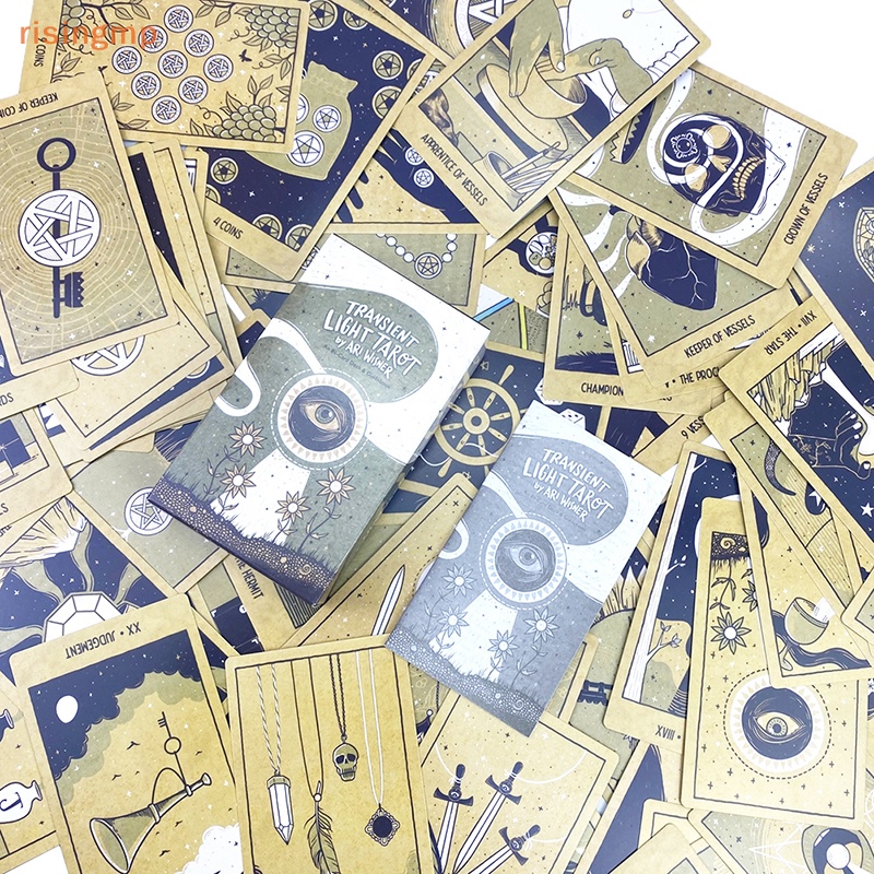 Bộ Bài Tarot 12 * 7CM Trong Suốt Độc Đáo