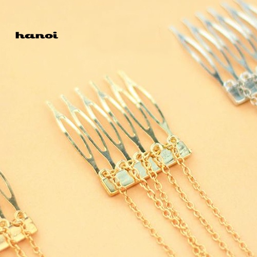 Lược Cài Tóc Dạng Chuỗi Dài Thời Trang Thanh Lịch Cho Nữ