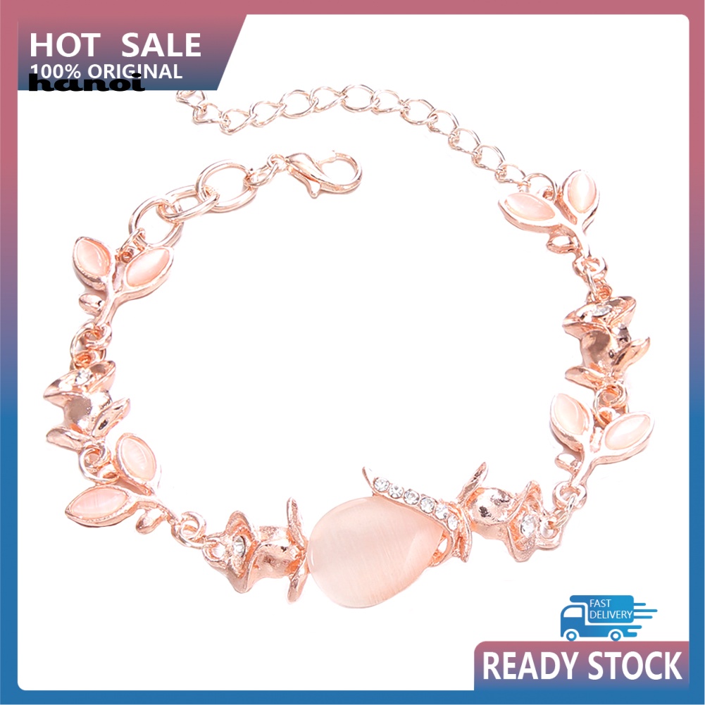 Vòng Tay Đính Đá Opal Nhân Tạo Thời Trang Cho Nữ