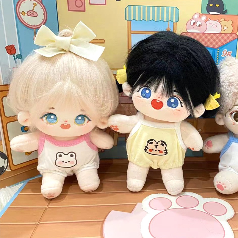 Quần Áo Cho Búp Bê 10cm20cm Bằng Cotton Dễ Thương