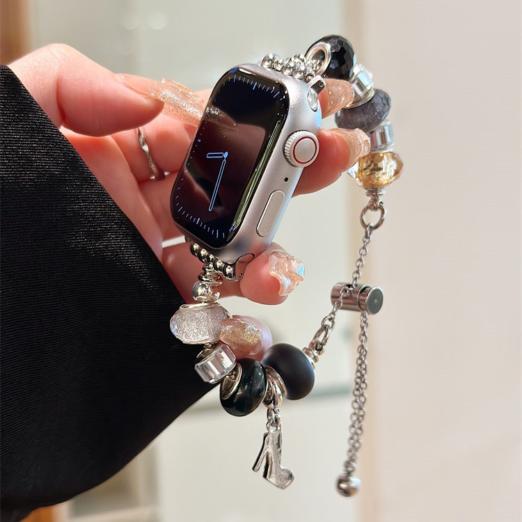Dây Đeo Đồng Hồ Bằng Kim Loại Mỏng Dễ Thương Dành Cho iWatch