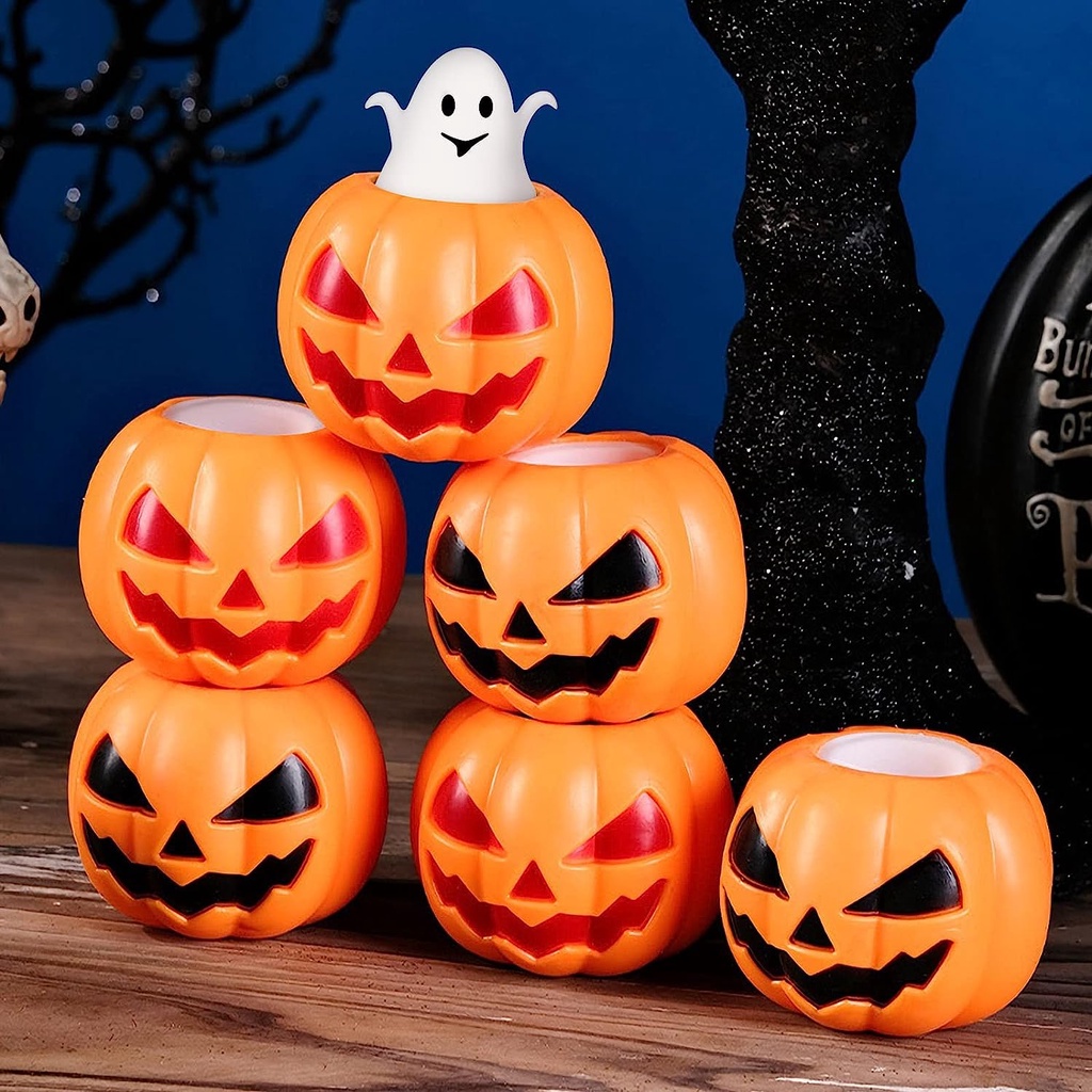 Bóng Cao Su Hình Ma Bí Ngô Trang Trí Halloween