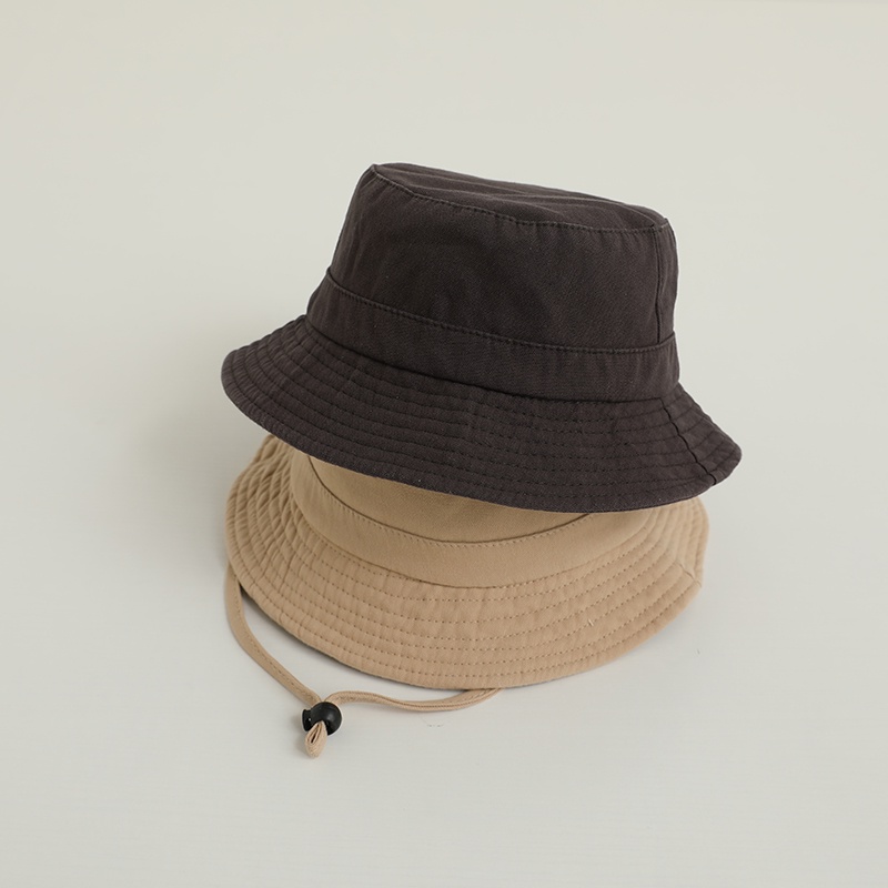 Nón Tai Bèo Cotton Màu Sắc Đơn Giản Đa Năng Cho Bé