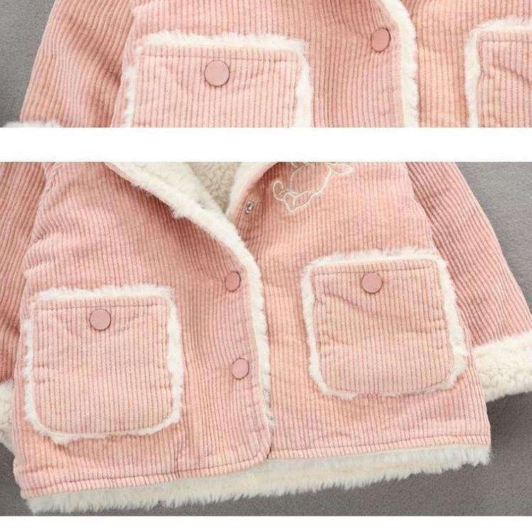 Áo khoác ấm cho bé, áo khoác nhung trần bông dày dặn cho bé trai và gái từ 7kg trở lên- Baby's Home có sẵn.