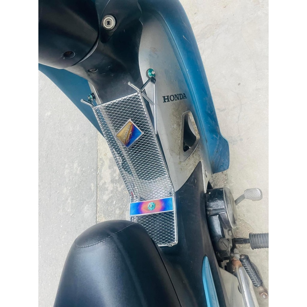 Baga inox Xiken  Wave RS100, Wave S100, Wave a 110 2017-2023 tặng kèm tem titan . DoChoiXeMayShop