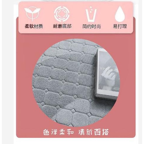 Thảm Tròn Lót Sàn Thấm Hút Nước Mới 2023