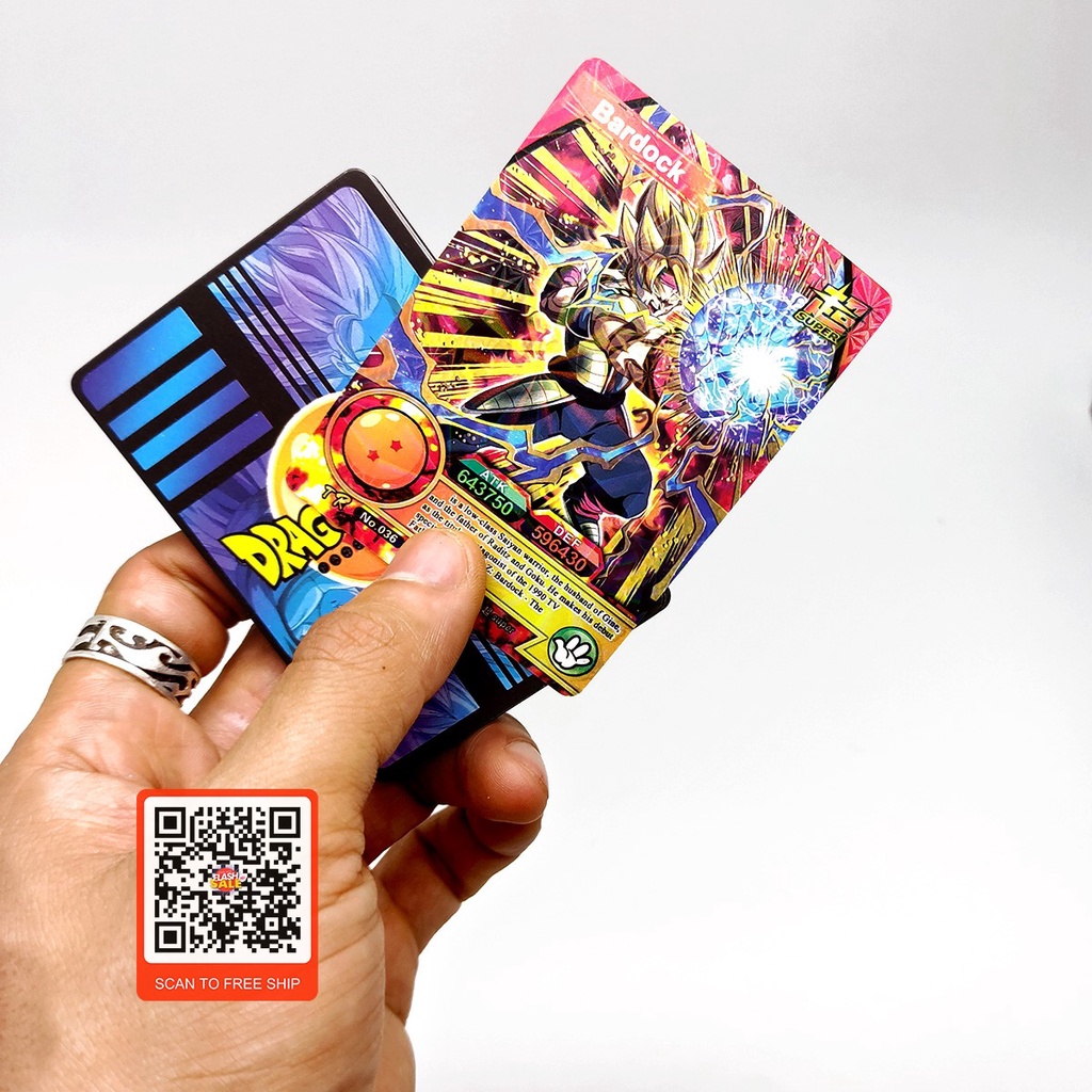 Bộ Bài 7 Viên Ngọc Rồng Dragon Ball Thẻ Kim Tuyến - Bộ thẻ bài Dragon ball card-Thẻ bài Đồ Chơi