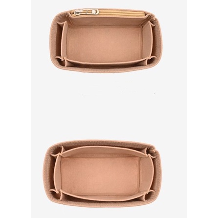 Lót túi LV vanity chia ngăn túi