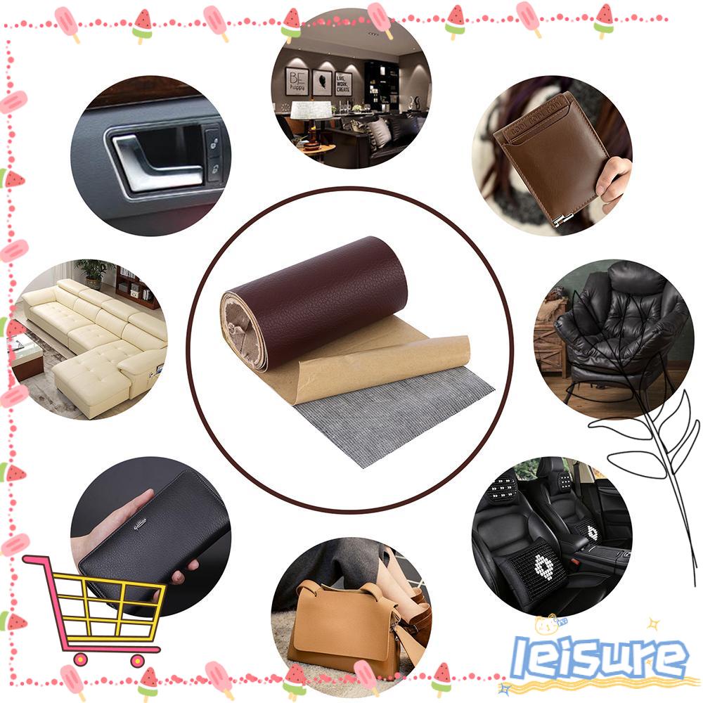 Băng keo dán sửa chữa đồ da nội thất ghế sofa tùy chọn màu sắc tự dính