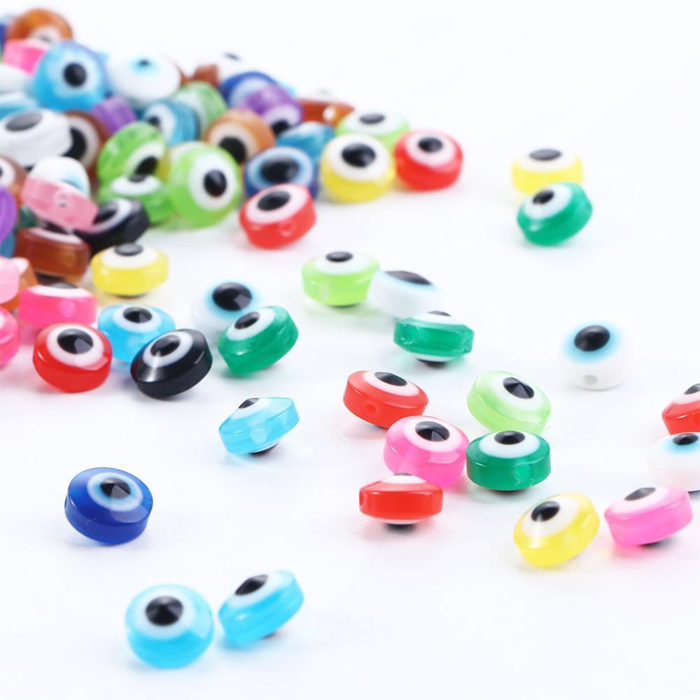 Mxbeauty Túi 50 Hạt Xỏ Hình Mắt Quỷ Làm Vòng Tay handmade diy