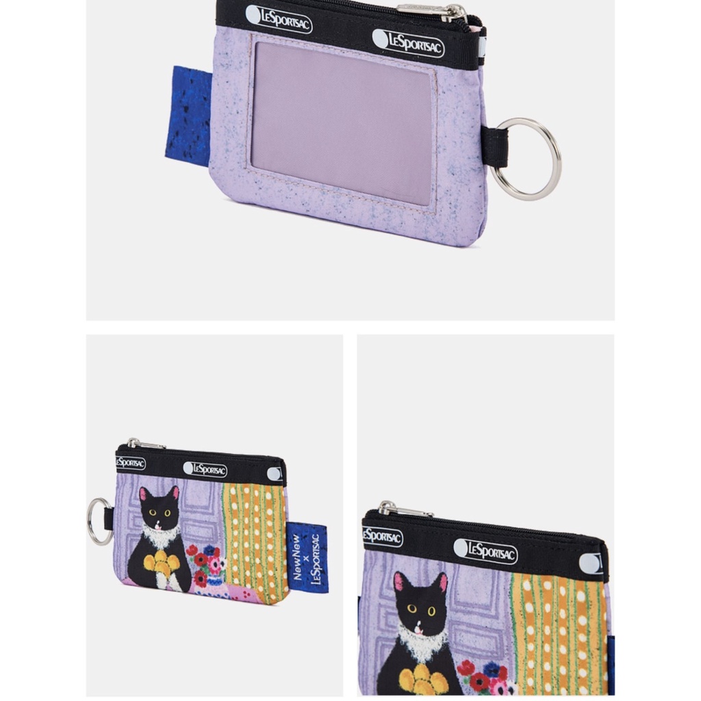 Ví Đựng Thẻ Mini In Họa Tiết Hoạt Hình Phong Cách Đường Phố LeSportsac LeSportsac LeSportsac 2437