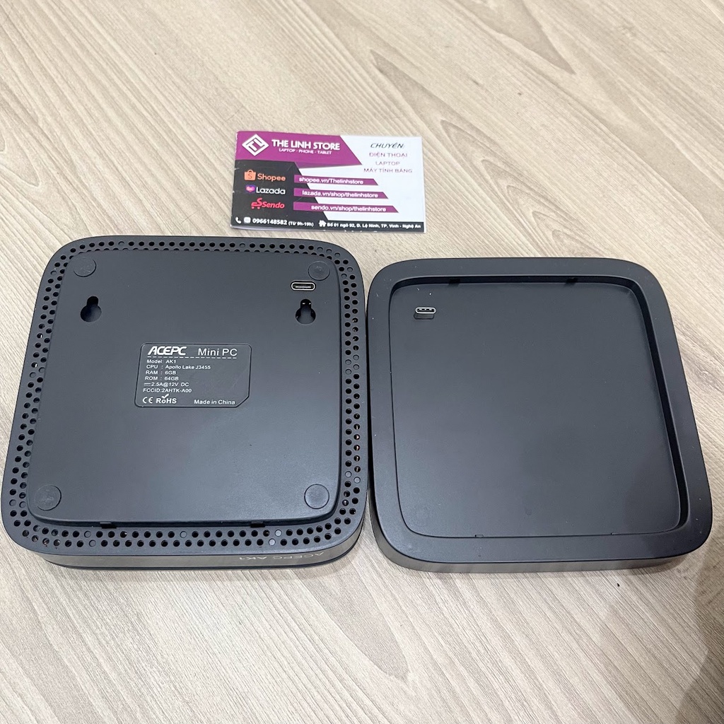 ( Hàng chuẩn) Cây máy tính mini PC mini ACEPC AK1 - Intel J3455 ram8G SSD128G | BigBuy360 - bigbuy360.vn