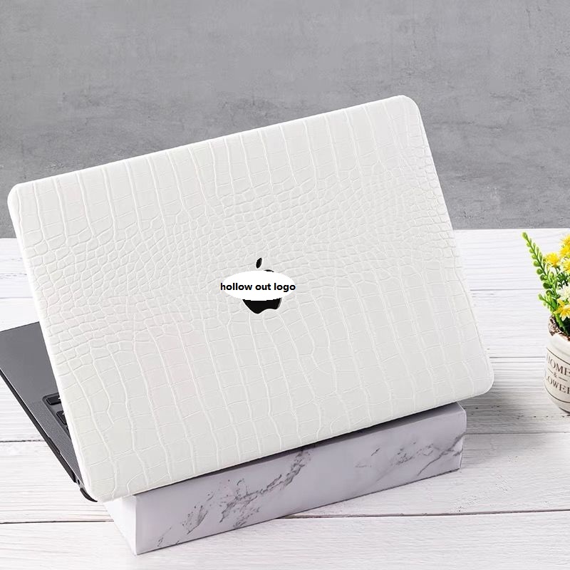 Vỏ Da Bảo Vệ Laptop Họa Tiết Cá Sấu 3D Sang Trọng Cho Macbook Air 15 Pro 16 M2 M1 / Pro 15.4 Retina / Pro 14 M2 M1 / Mac Pro 13.3 Air 13.3