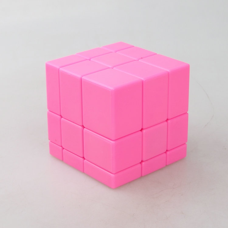 Khối Rubik 3 X3 3x3 Mặt Gương Màu Hồng