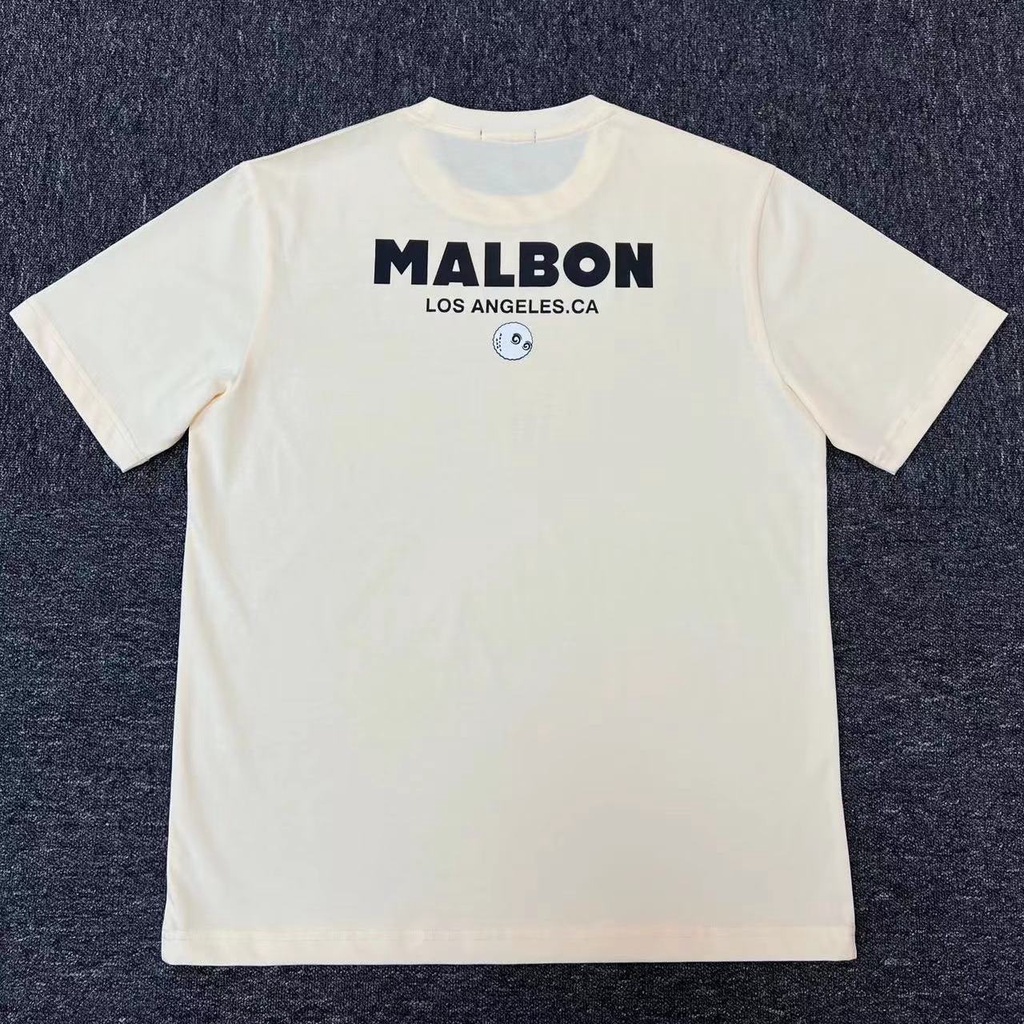Áo Thun Đánh GOLF Tay Ngắn In Logo Câu Lạc Bộ Yacht Club Mỹ MALBON Phong Cách Mới Cho Nam Và Nữ