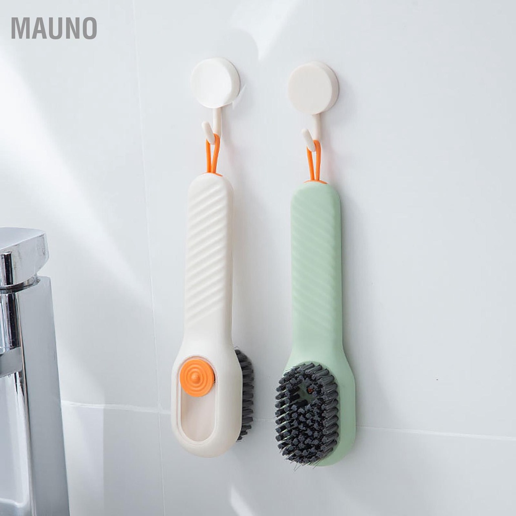 Mauno Bàn chải giày giặt Loại báo chí Tự động làm đầy chất lỏng Lông nylon lông mềm