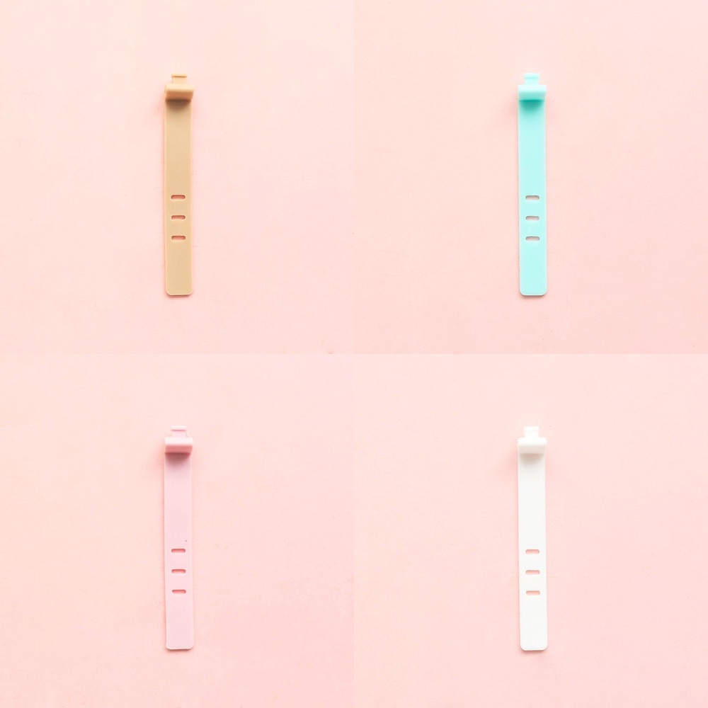 Bộ 8 Dây Quấn Dây Cáp Bằng Silicone Tiện Lợi