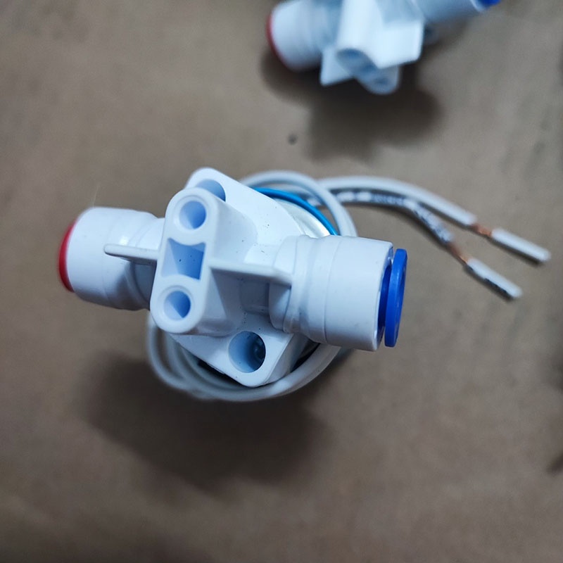Van từ máy lọc nước RO, Van điện từ tròn GC2 DAUER 24VDC, Valve nối nhanh mẫu 1 hàng [Mới