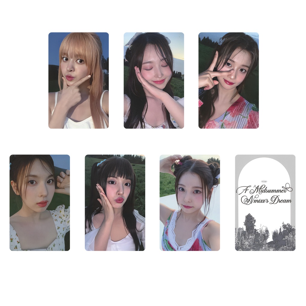 Bộ Sưu Tập Thẻ Hình Nhóm Nhạc Kpop Nmix
