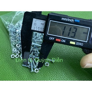 Ốc vít tán M3 3ly dài 1cm (túi 85gam khoản 90 con)