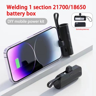 Bộ sạc khẩn cấp di động Sạc nhanh Điện thoại dự phòng Pin ngoài Mini PoverBank cho iPhone Xiaomi Samsung Huawei