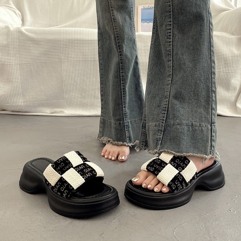 C＆S  Dép sandal nữ Hở Ngón Đế Dày Có Quai Cài 2023NEW Mùa hè Kiểu Dáng Thời Trang B28G1BP 34Z230823