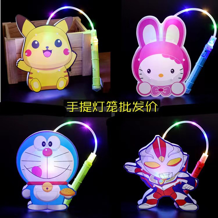 Lồng Đèn LED Hình Nhân Vật Hoạt Hình Cho Bé