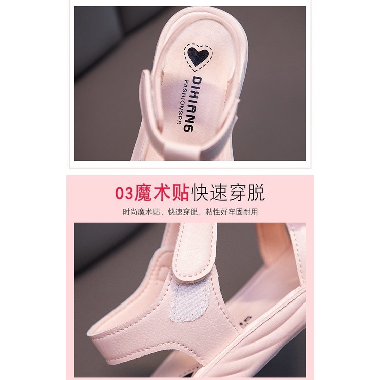 Giày Sandal Công Chúa Đế Mềm Thời Trang Mùa Hè 2023 Cho Bé Gái