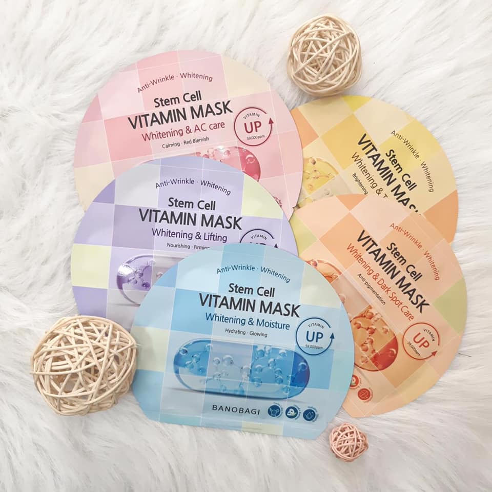 Mặt nạ giấy Banobagi Stem Cell Vitamin Mask