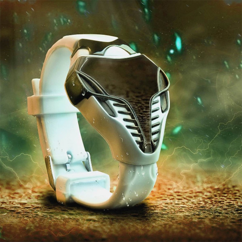 Đồng Hồ Điện Tử LED Dây Silicone Thể Thao Cho Nam Nữ