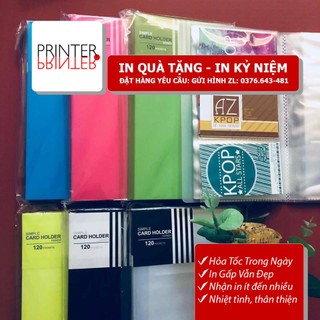 [Mã SKAMLTSM9 giảm 10% đơn 99K] SỔ/ ALBUM ĐỰNG 120 CARD THƯƠNG HIỆU PLUS- SIZE A5