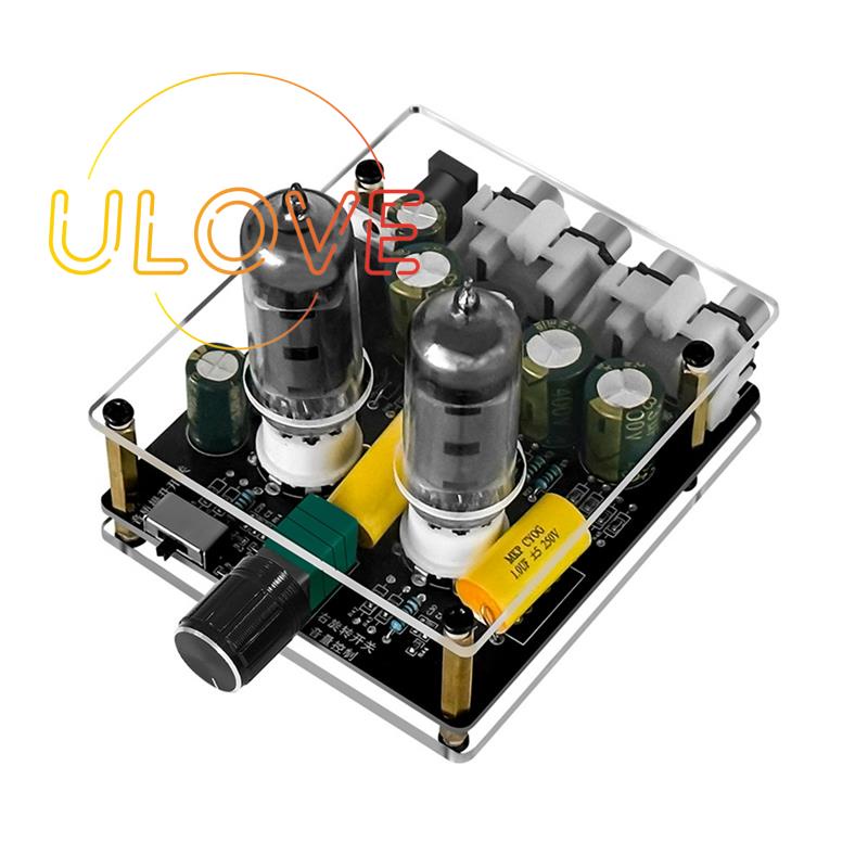 1 pcs preamp board amplifier bảng tiền khuếch đại ống hifi với phiên bản boost