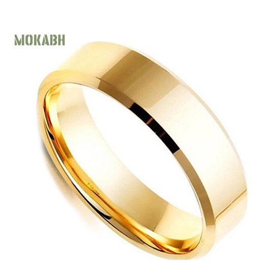 Nhẫn Cưới Thép Titan Thời Trang Cho Cặp Đôi