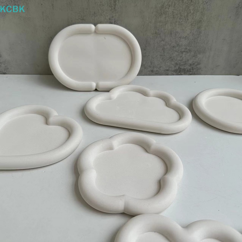 Khuôn Silicone Làm Khay Đựng Trang Sức Hình Hoa Đám Mây Trái Tim