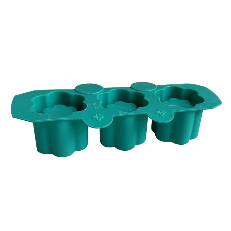 Silicone Khuôn Silicon Làm Chậu Hoa 3 Lỗ Tiện Dụng