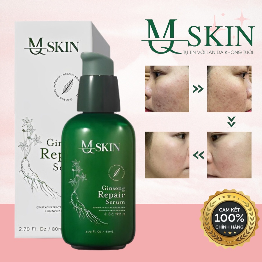 Serum tái tạo da nhân sâm ginseng repair MQ Skin 80ml