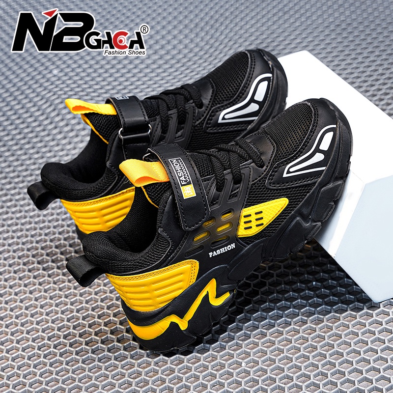 All seasons kids sneakers sport shoes for boys fashion running shoes da trẻ em lưới thoáng khí giày thường cô gái giày tennis