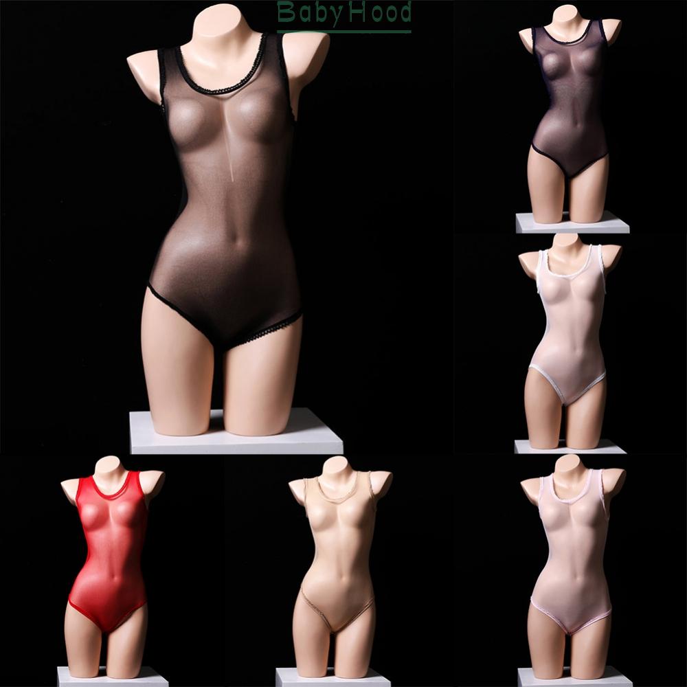 Womens See-through Stockings Stretch Bodysuit High Cut Mesh Sheer Nightwear#BBHOOD