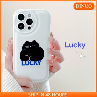 ỐP LƯNG IPHONE Đen Ốp Điện Thoại Hình Mèo Cho iphone15 / 14promax / 13 / 12 / 11 / xr / xs / x / xsmax / 6 / 6plus / 7 / 8plus-DINUO