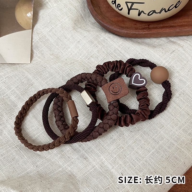 Dây Buộc Tóc Cao Su Co Giãn Thời Trang Cho Nữ