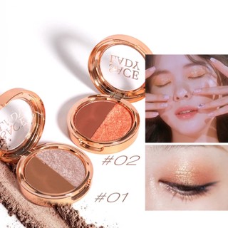  Phấn mắt 2 màu SACE LADY nhũ kim tuyến siêu xinh giá rẻ chất lượng vượt trội cho người mới tập makeup 