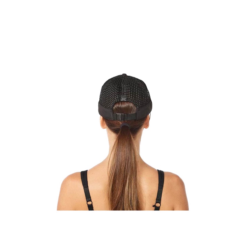 Mũ 2XU UQ6542F Unisex Adult Black/Finish Lines White