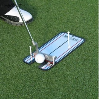 [mystart.vn] Golf putting mirror alignment training aid swing trainer eye line