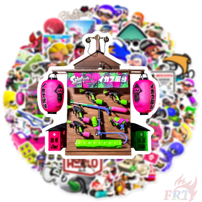 50pcs/m ❉ Splatoon loạt 02 dán ❉ Diy fashion doodle decals stickers