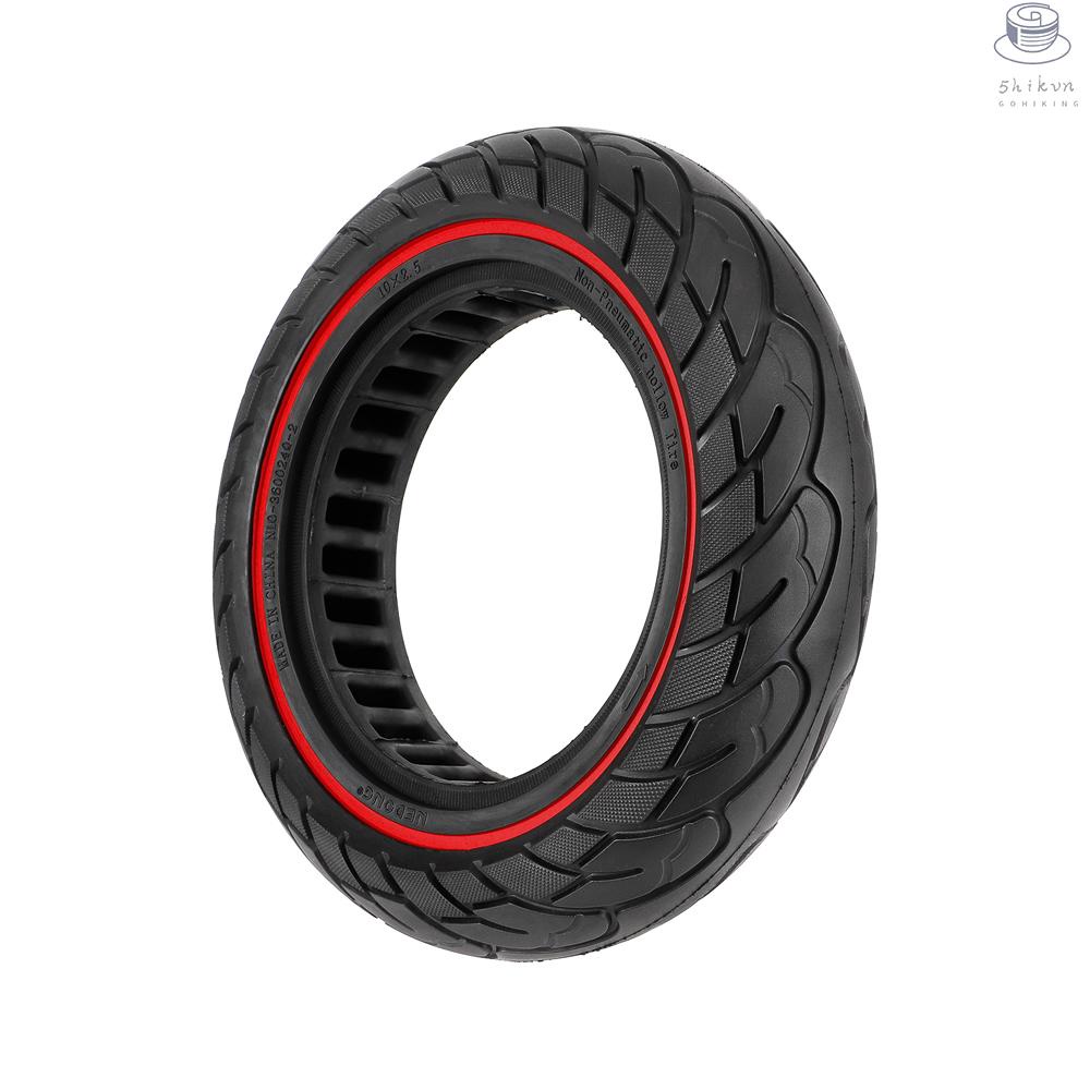 10x2.5 bên trong rỗng tổ ong lốp rắn 10 inch xe điện chống cháy nổ-proof lốp không săm lốp trước / sau lốp tương thích